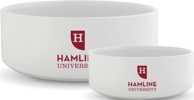 Hamline Ceramic Dog Bowl Primary - ONLINE ONLY