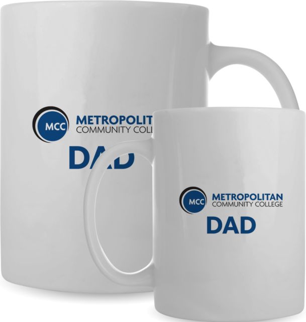 Metropolitan Longview Full Color Mug 15oz Dad - Metropolitan Community College - ONLINE ONLY