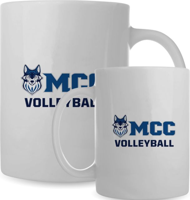 Metropolitan Longview Full Color Mug 15oz Volleyball - Metropolitan Community College - ONLINE ONLY