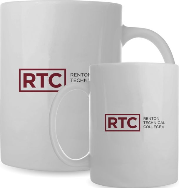 Renton Full Color Mug 15oz Renton Technical College - ONLINE ONLY