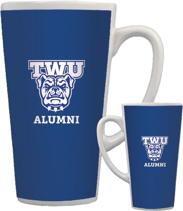 Tennessee Wesleyan Full Color Latte Mug 17oz Alumni - ONLINE ONLY