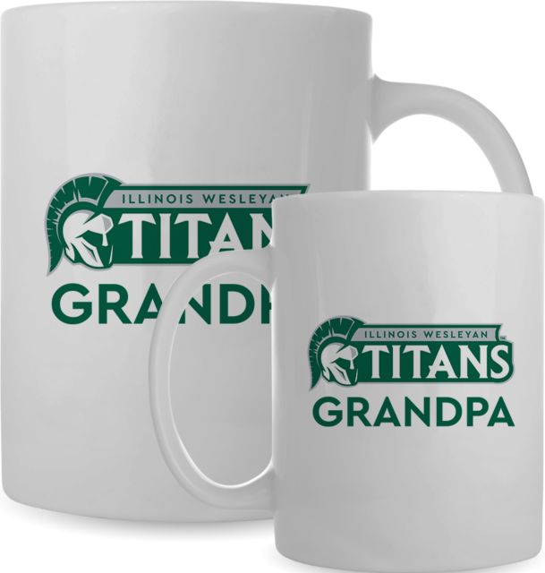 Illinois Wesleyan Full Color Mug 15oz Grandpa - ONLINE ONLY