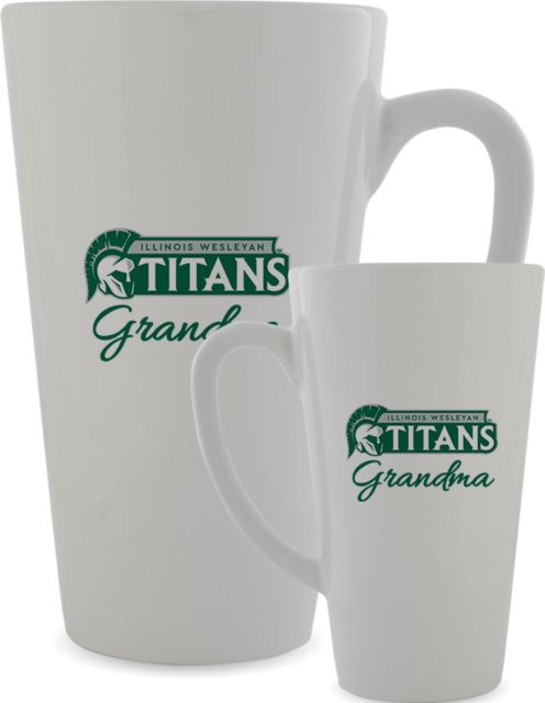 Illinois Wesleyan Full Color Latte Mug 17oz Grandma - ONLINE ONLY