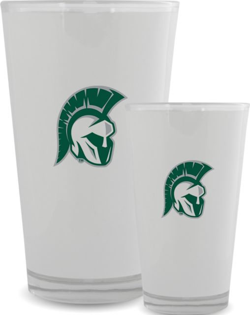 Illinois Wesleyan Full Color Glass 17oz Head Mark - ONLINE ONLY