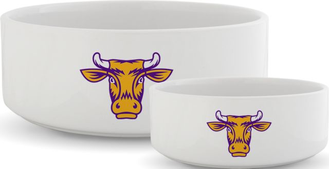 Williams College Ceramic Dog Bowl Ephelia Head - ONLINE ONLY