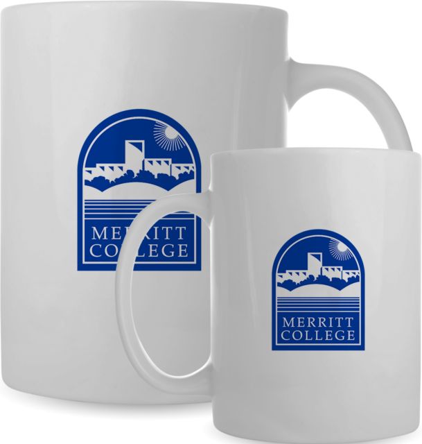 Merritt College Full Color Mug 15oz Merritt College Primary Mark