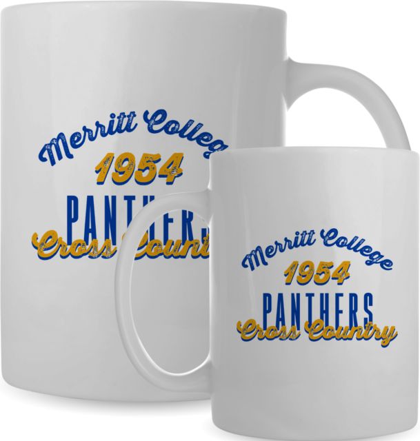 Merritt College Full Color Mug 15oz Merritt College Est 1954 Cross Country
