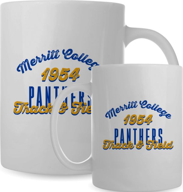 Merritt College Full Color Mug 15oz Merritt College Est 1954 Track and Field