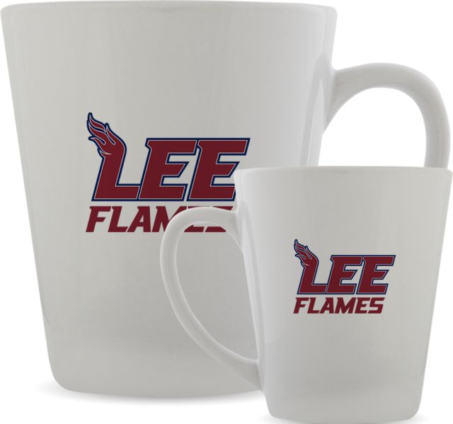Lee University Full Color Latte Mug 12oz Lee Flames - ONLINE ONLY