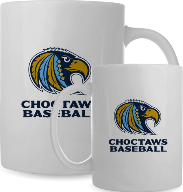 Mississippi College Full Color Mug 15oz MC Choctaws Stacked - Baseball - ONLINE ONLY