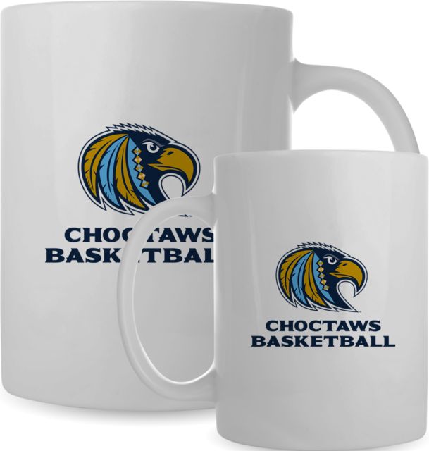 Mississippi College Full Color Mug 15oz MC Choctaws Stacked - Basketball - ONLINE ONLY