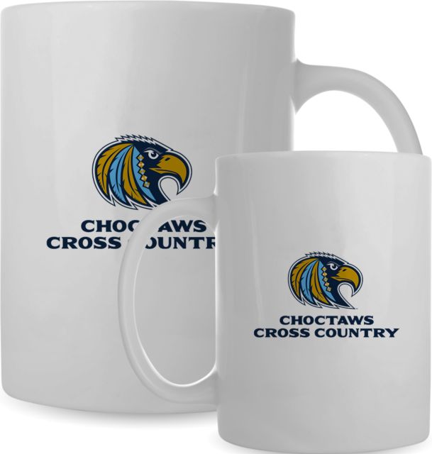 Mississippi College Full Color Mug 15oz MC Choctaws Stacked - Cross Country - ONLINE ONLY