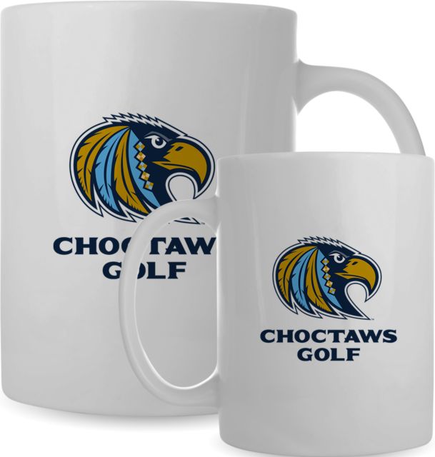 Mississippi College Full Color Mug 15oz MC Choctaws Stacked - Golf - ONLINE ONLY