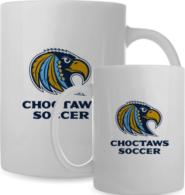 Mississippi College Full Color Mug 15oz MC Choctaws Stacked - Soccer - ONLINE ONLY