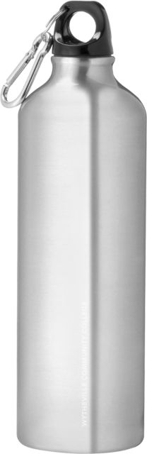 Wytheville Venture Aluminum Bike Bottle 26oz Flat Wordmark Engraved - ONLINE ONLY