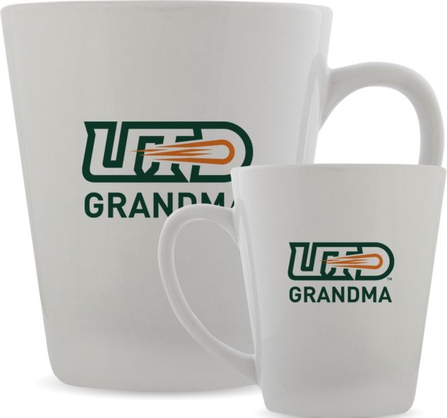 UT Dallas Full Color Latte Mug 12oz UTD - Grandma - ONLINE ONLY
