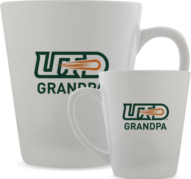 UT Dallas Full Color Latte Mug 12oz UTD - Grandpa - ONLINE ONLY