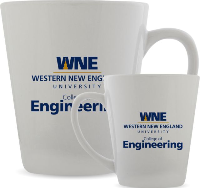 Western New England Full Color Latte Mug 12oz College of Engineering - ONLINE ONLY