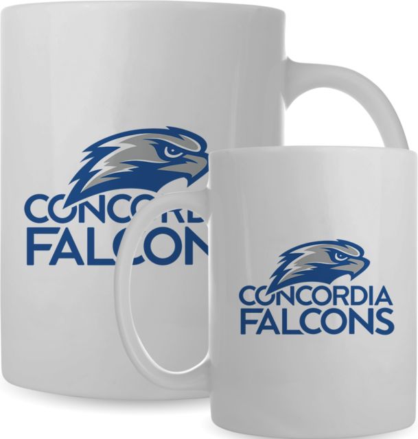 Concordia WI Full Color Mug 15oz Standard Falcon Wordmark - ONLINE ONLY