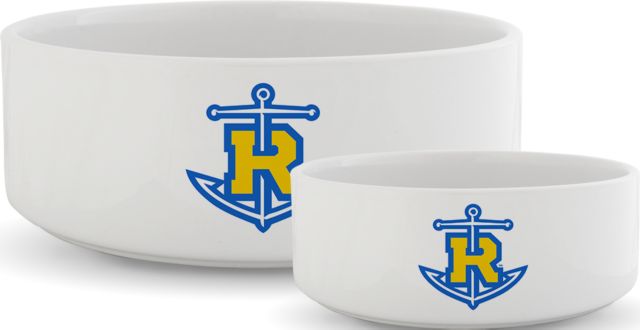 Rollins Ceramic Dog Bowl Primary Mark - ONLINE ONLY