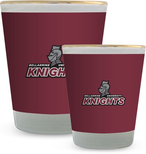 Bellarmine Full Color Shot Glass 1.5oz Official Logo - ONLINE ONLY