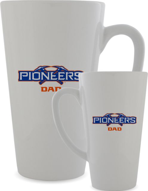Wisconsin Platteville Full Color Latte Mug 17oz Dad - ONLINE ONLY