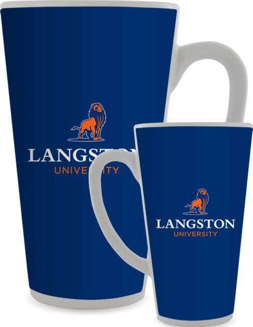 Langston Full Color Latte Mug 17oz Primary Mark - ONLINE ONLY