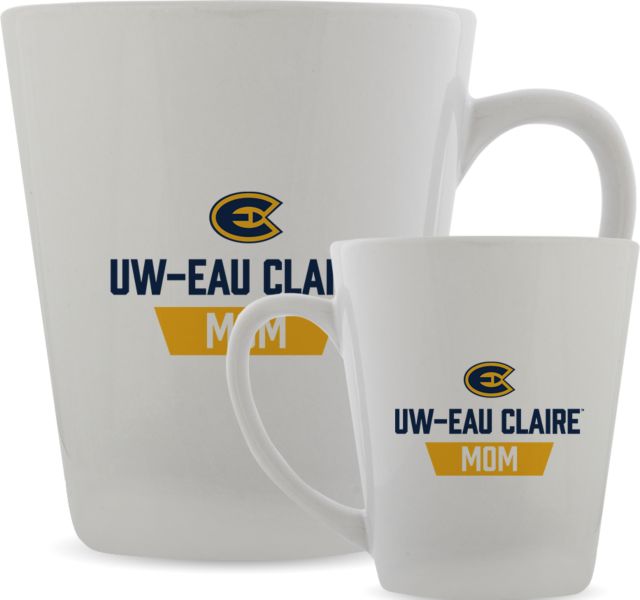 Eau Claire Full Color Latte Mug 12oz UW Eau Claire Mom - ONLINE ONLY
