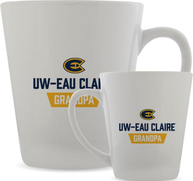 Eau Claire Full Color Latte Mug 12oz UW Eau Claire Grandpa - ONLINE ONLY
