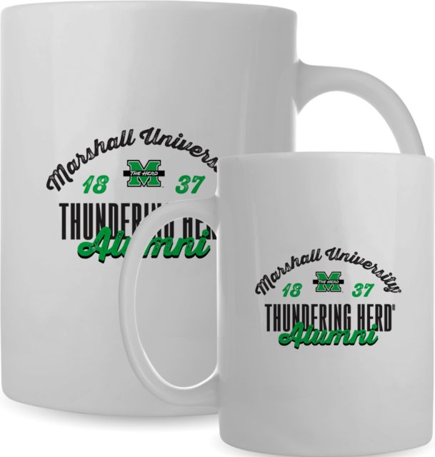 Marshall Full Color Mug 15oz Marshall University Thundering Herd Est 1837 Alumni - ONLINE ONLY