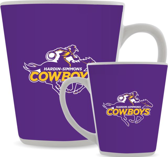 Hardin Simmons Full Color Latte Mug 12oz - ONLINE ONLY