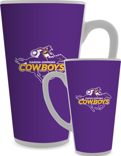 Hardin Simmons Full Color Latte Mug 17oz - ONLINE ONLY