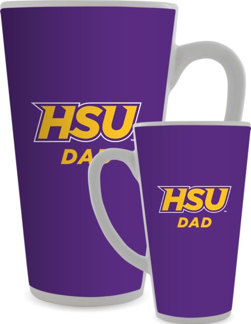 Hardin Simmons Full Color Latte Mug 17oz Dad - ONLINE ONLY