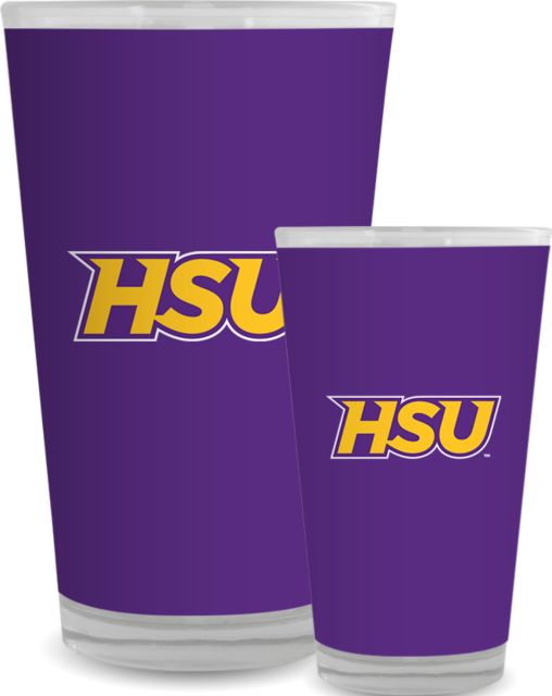 Hardin Simmons Full Color Glass 17oz HSU - ONLINE ONLY