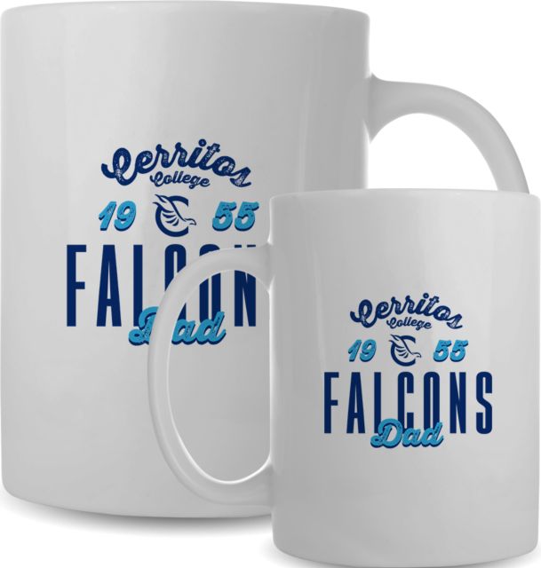 Cerritos College Full Color Mug 15oz Cerritos College Falcons Dad - ONLINE ONLY