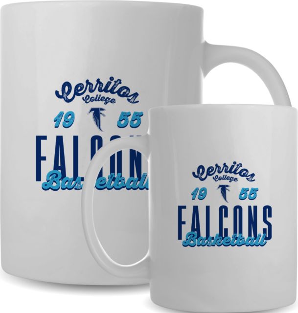 Cerritos College Full Color Mug 15oz Cerritos College Falcons Basketball - ONLINE ONLY