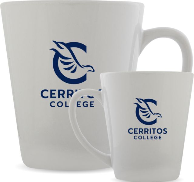 Cerritos College Full Color Latte Mug 12oz Cerritos College Falcons Est 1955 - ONLINE ONLY