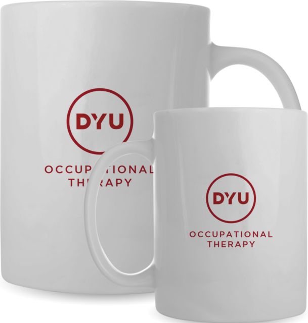 D Youville Full Color Mug 15oz DYU Circle - Occupational Therapy