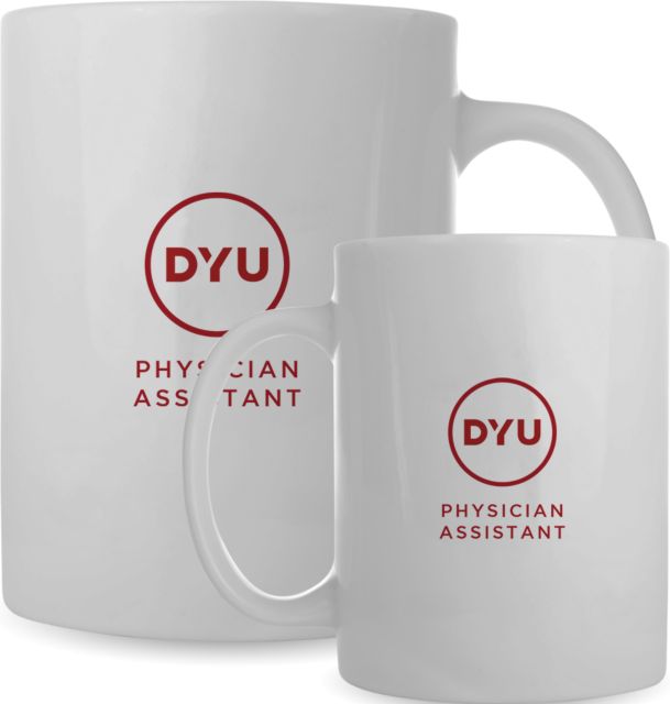 D Youville Full Color Mug 15oz DYU Circle - Physician Assistant