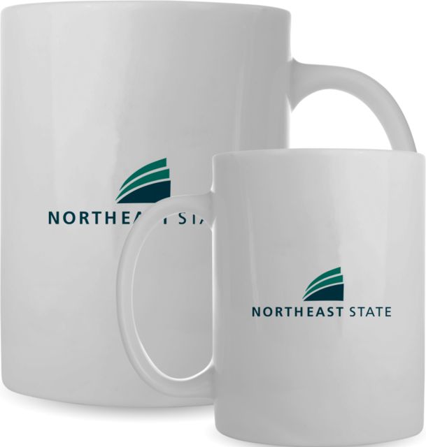 Northeast State Full Color Mug 15oz Northeast State with Icon Stacked - ONLINE ONLY
