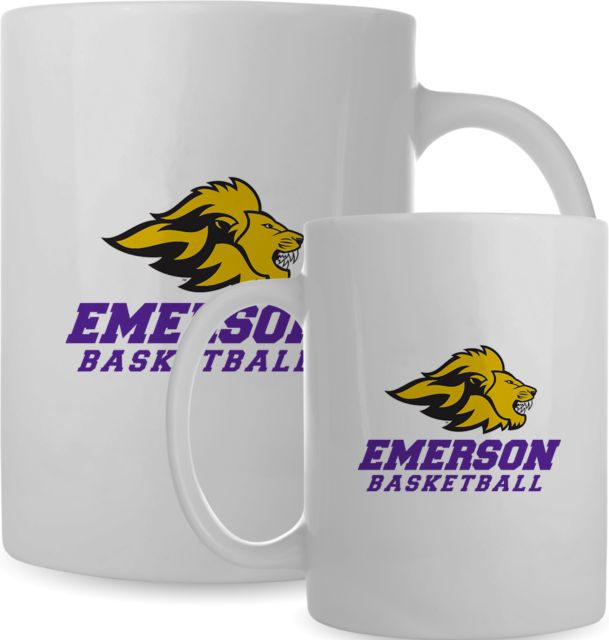 Emerson Full Color Mug 15oz Emerson Basketball w/ Mascot - ONLINE ONLY