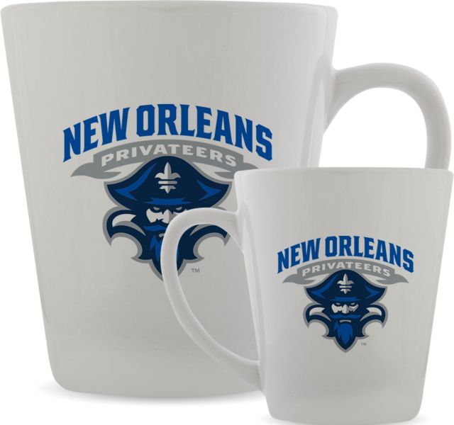 New Orleans Full Color Latte Mug 12oz Primary Mark - ONLINE ONLY