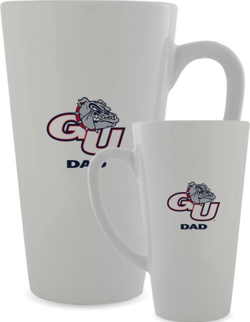 Gonzaga Full Color Latte Mug 17oz Dad - ONLINE ONLY