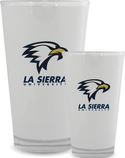 La Sierra Full Color Glass 17oz Primary Mark - ONLINE ONLY