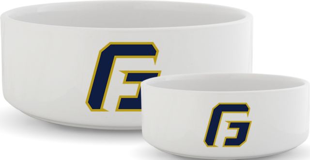 George Fox Ceramic Dog Bowl G - ONLINE ONLY