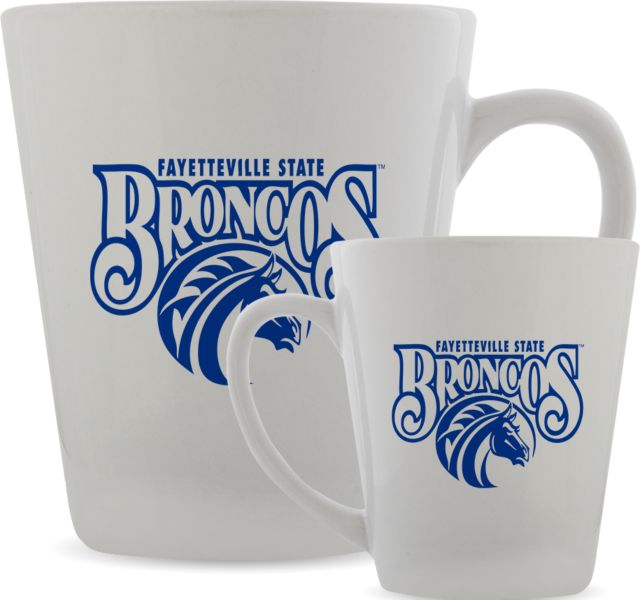 Fayetteville Full Color Latte Mug 12oz Official Logo - ONLINE ONLY