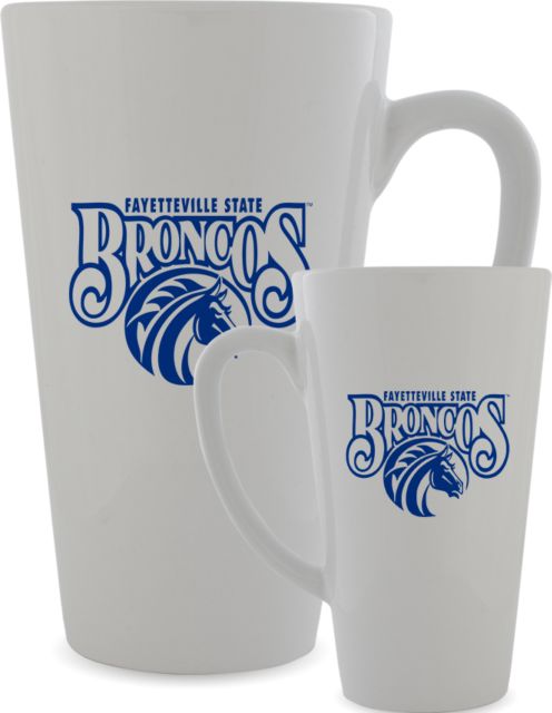 Fayetteville Full Color Latte Mug 17oz Official Logo - ONLINE ONLY