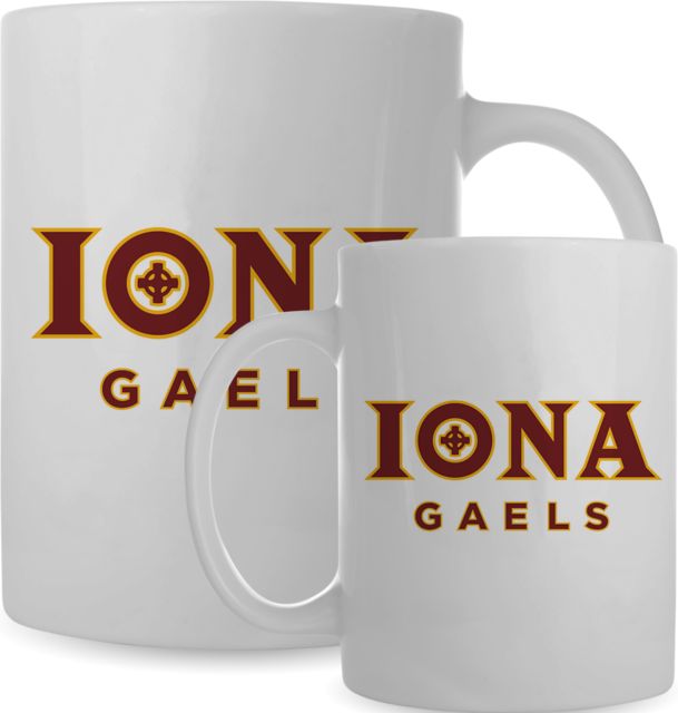 Iona Full Color Mug 15oz Official Logo - ONLINE ONLY
