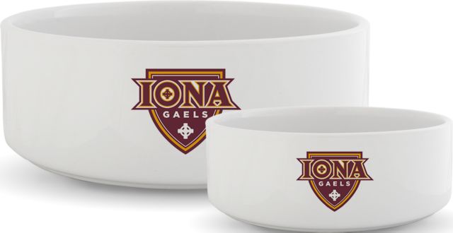 Iona Ceramic Dog Bowl Pattern - ONLINE ONLY