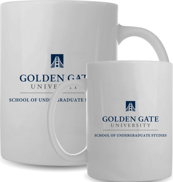 Golden Gate Full Color Mug 15oz School of Undergraduate Studies - Golden Gate University - ONLINE ONLY